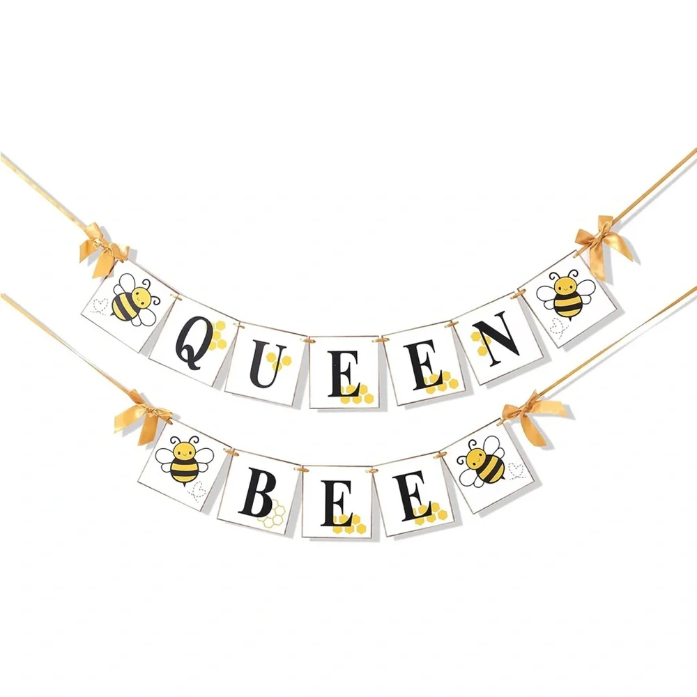Queen Bee Party Banner - Picture 1 of 1
